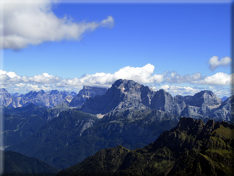 foto Passo Valles, Cima Mulaz, Passo Rolle